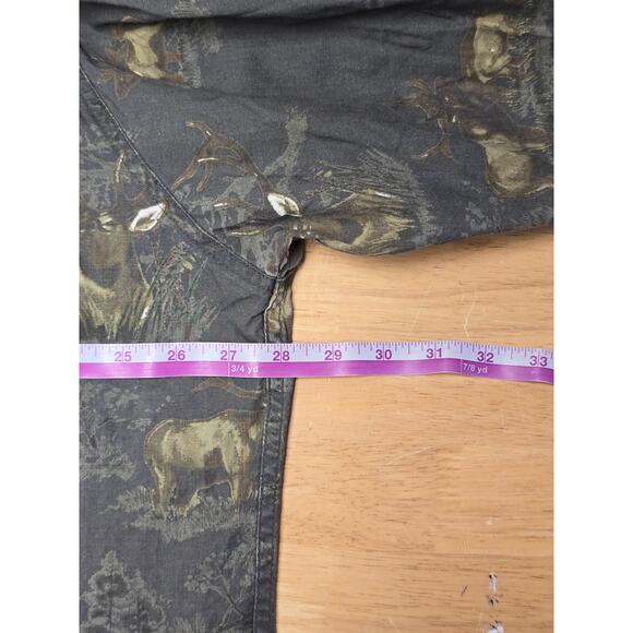 Woolrich Camo Button-Up Shirt Men’s Large Outdoor Hunting Extra Large - Picture 6 of 7